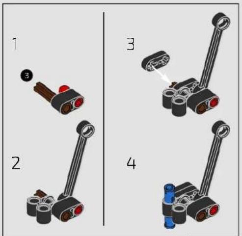 LEGO Technic 42115 - SCISSOR DOORS - 345