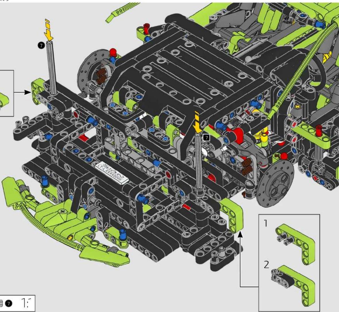 LEGO Technic 42115 - SCISSOR DOORS - 99
