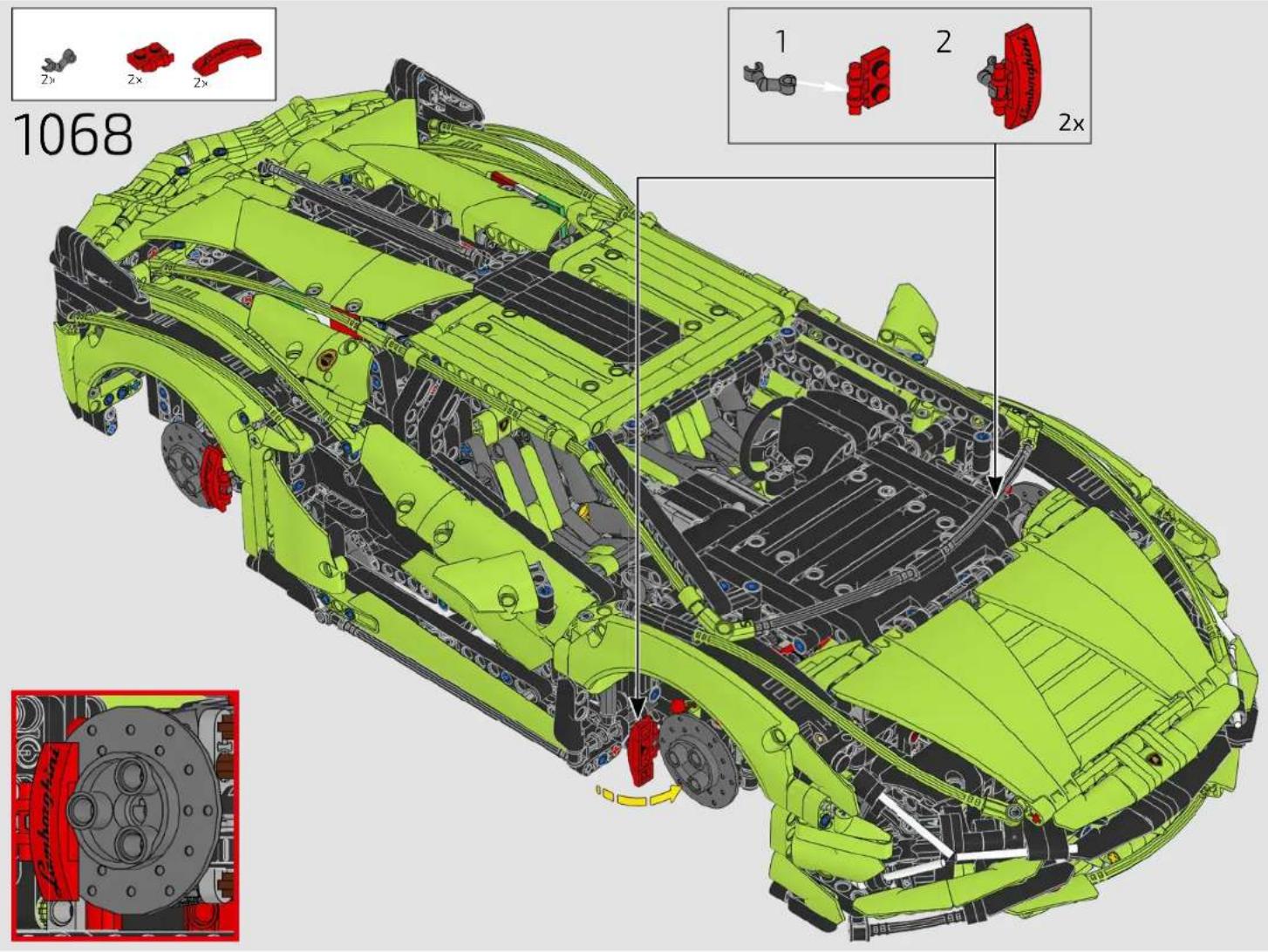 LEGO Technic 42115 - SCISSOR DOORS - 473