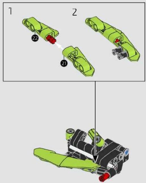 LEGO Technic 42115 - SCISSOR DOORS - 209
