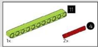 LEGO Technic 42115 - SCISSOR DOORS - 269