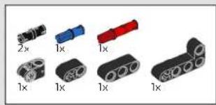 LEGO Technic 42115 - SCISSOR DOORS - 201