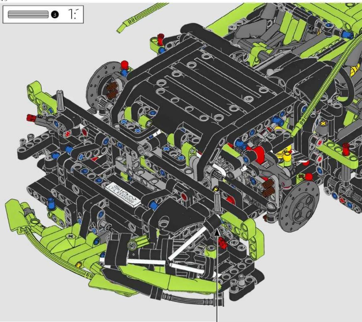 LEGO Technic 42115 - SCISSOR DOORS - 159