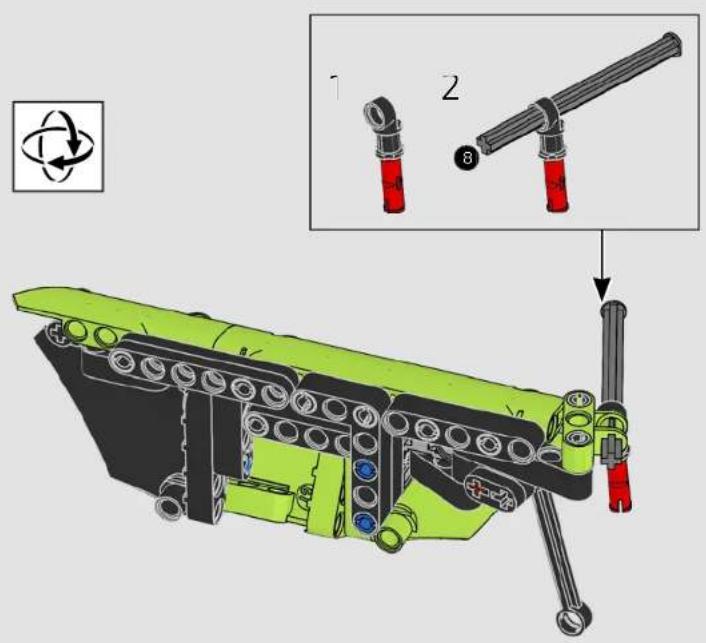 LEGO Technic 42115 - SCISSOR DOORS - 376
