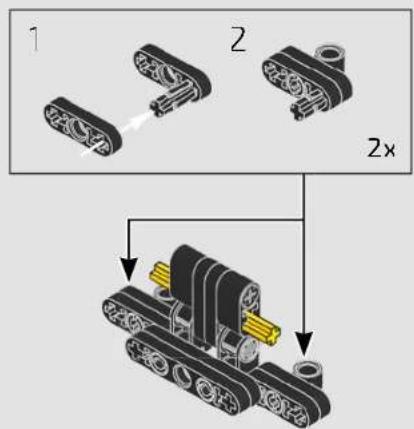 LEGO Technic 42115 - SCISSOR DOORS - 232