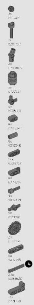 LEGO Technic 42115 - JANTES ET PNEUS - 45