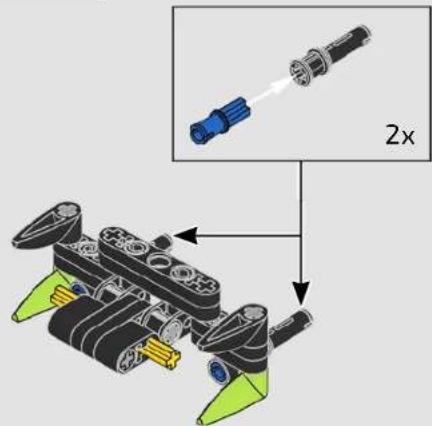 LEGO Technic 42115 - SCISSOR DOORS - 237