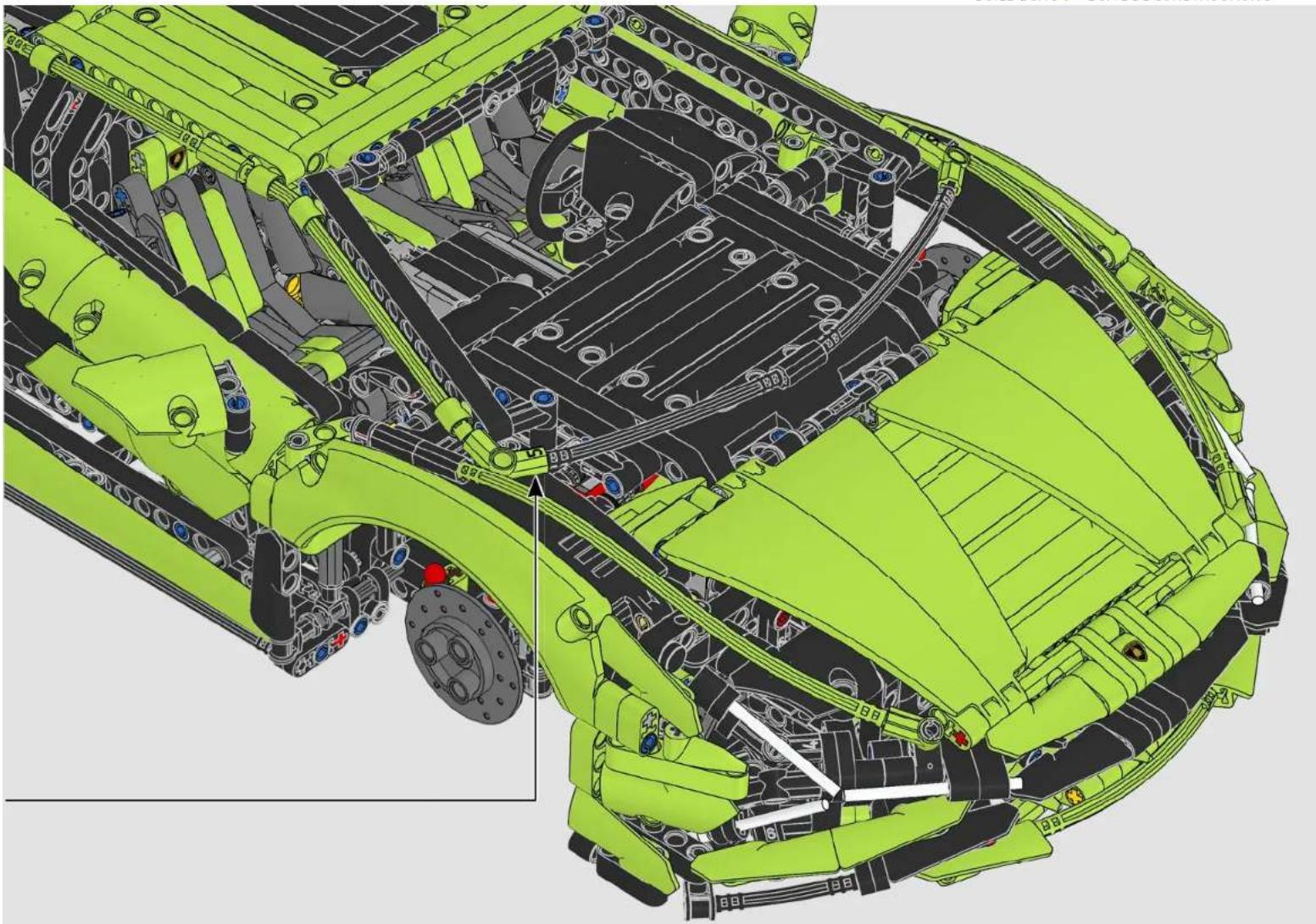 LEGO Technic 42115 - SCISSOR DOORS - 471