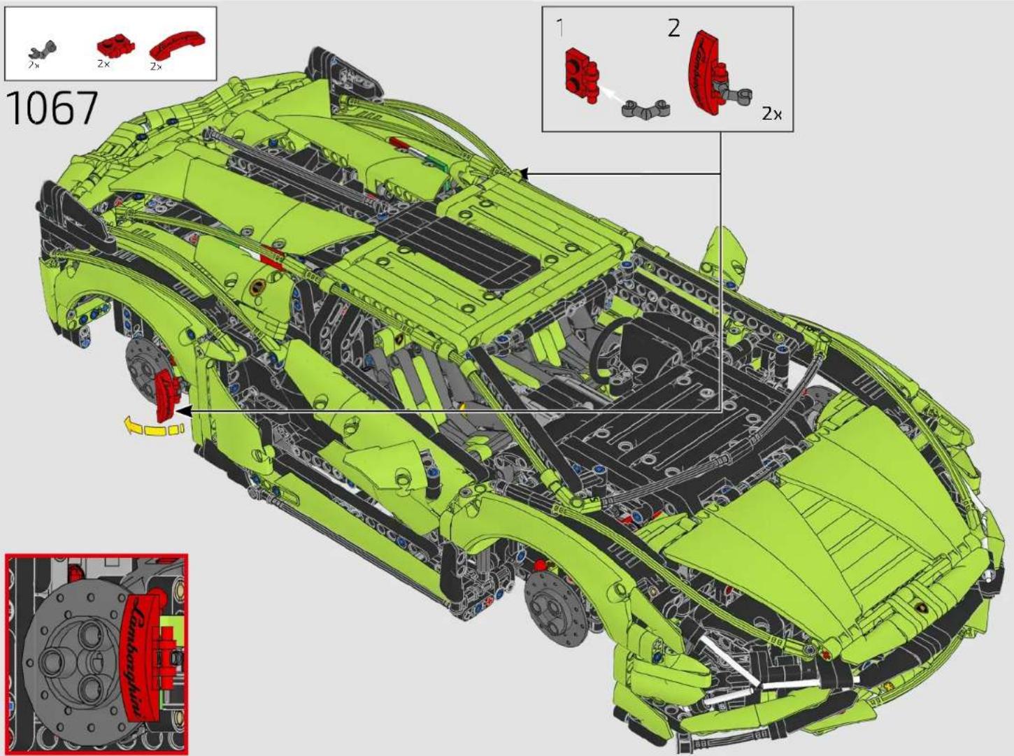 LEGO Technic 42115 - SCISSOR DOORS - 472
