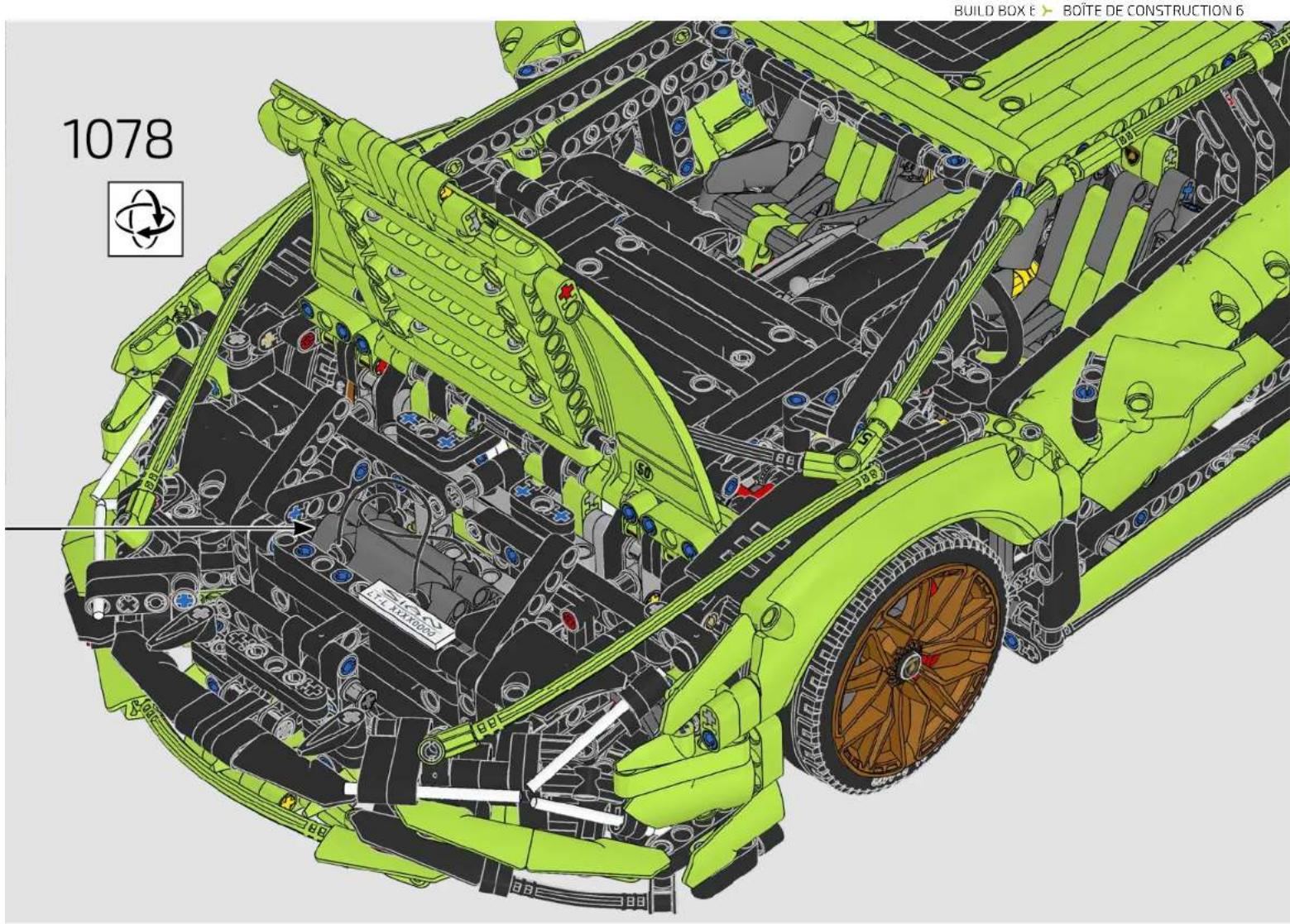 LEGO Technic 42115 - JANTES ET PNEUS - 26