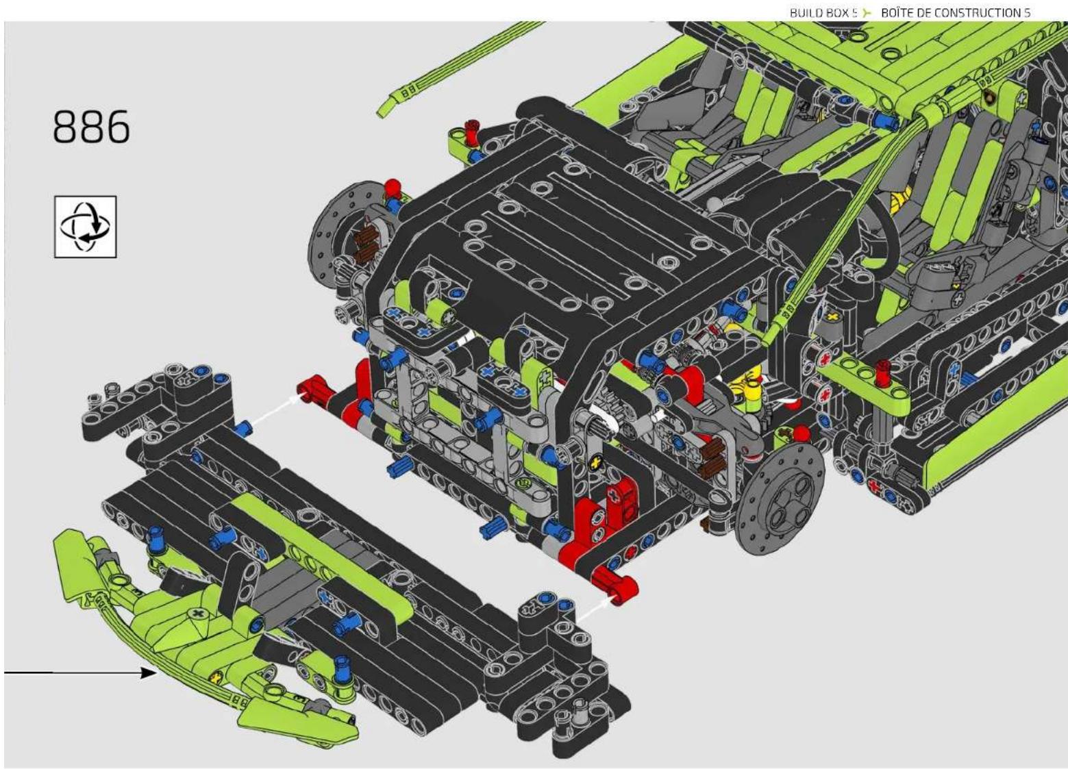 LEGO Technic 42115 - SCISSOR DOORS - 74