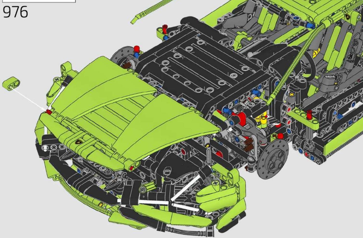 LEGO Technic 42115 - SCISSOR DOORS - 277