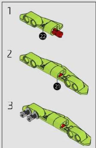 LEGO Technic 42115 - SCISSOR DOORS - 146