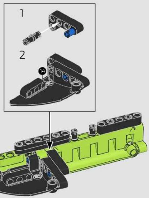 LEGO Technic 42115 - SCISSOR DOORS - 371