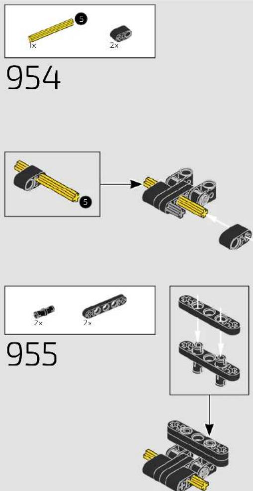 LEGO Technic 42115 - SCISSOR DOORS - 229