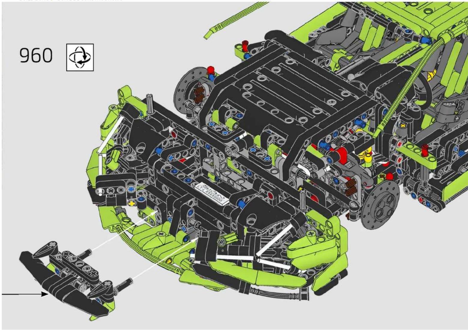 LEGO Technic 42115 - SCISSOR DOORS - 240
