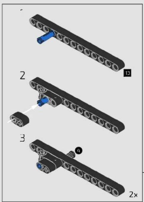 LEGO Technic 42115 - SCISSOR DOORS - 94
