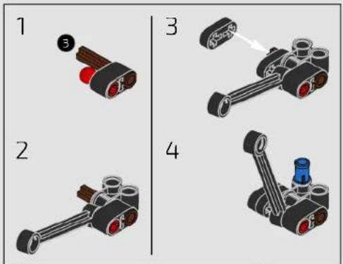 LEGO Technic 42115 - SCISSOR DOORS - 415
