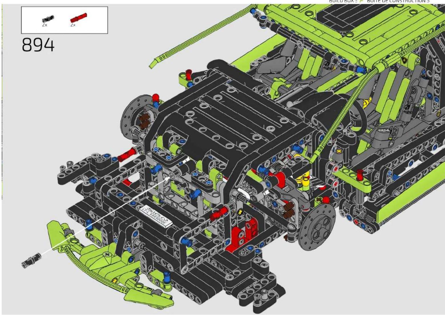LEGO Technic 42115 - SCISSOR DOORS - 92