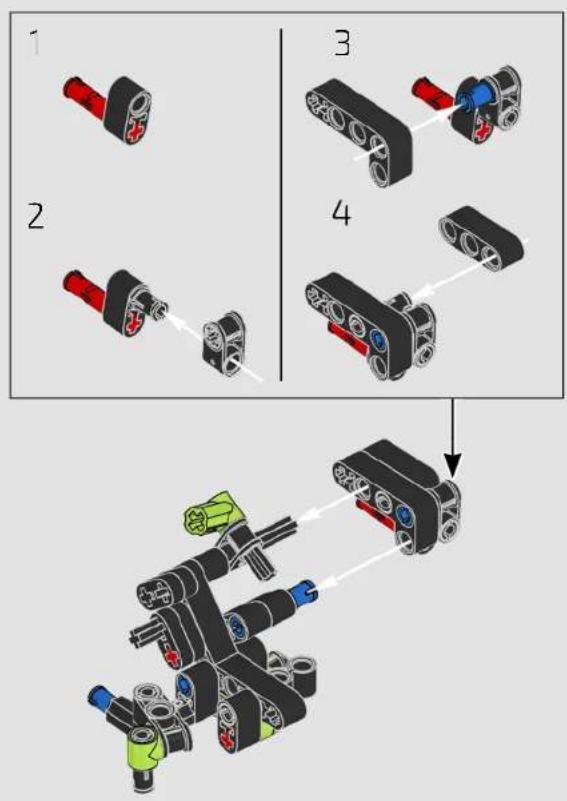LEGO Technic 42115 - SCISSOR DOORS - 138