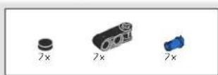 LEGO Technic 42115 - SCISSOR DOORS - 321