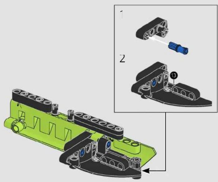 LEGO Technic 42115 - SCISSOR DOORS - 442