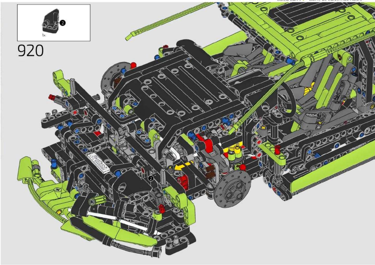 LEGO Technic 42115 - SCISSOR DOORS - 156