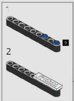 LEGO Technic 42115 - SCISSOR DOORS - 90