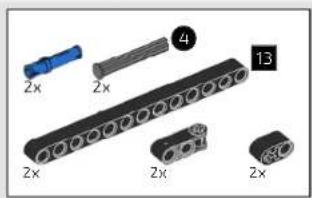 LEGO Technic 42115 - SCISSOR DOORS - 93