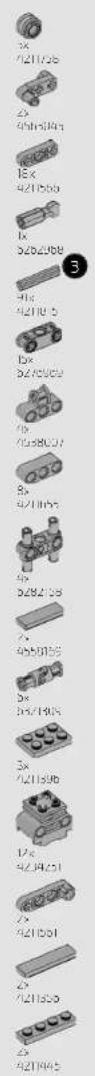LEGO Technic 42115 - JANTES ET PNEUS - 42