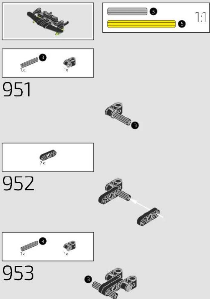 LEGO Technic 42115 - SCISSOR DOORS - 228