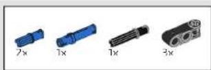LEGO Technic 42115 - SCISSOR DOORS - 84