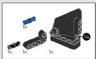 LEGO Technic 42115 - SCISSOR DOORS - 370