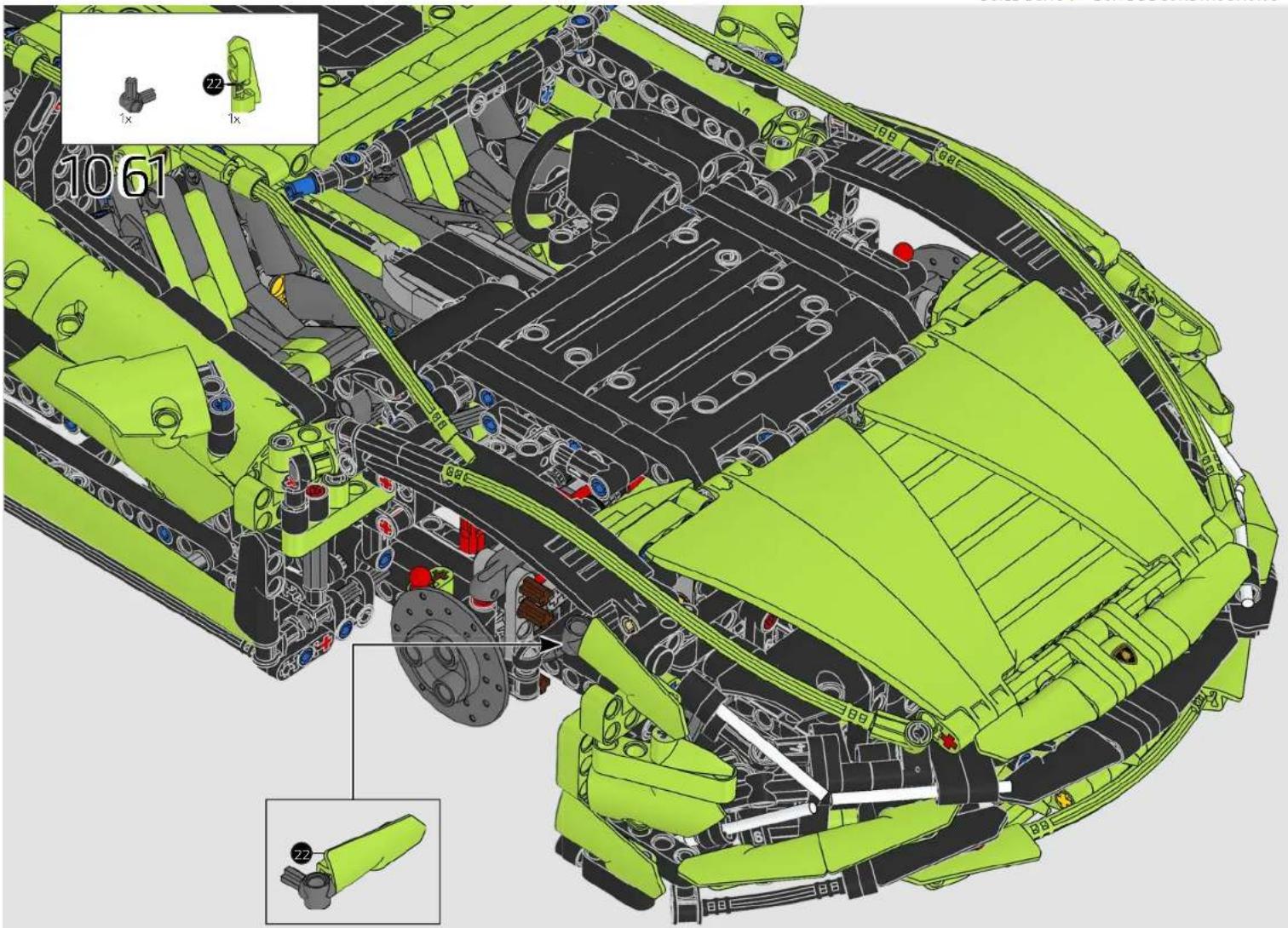 LEGO Technic 42115 - SCISSOR DOORS - 463
