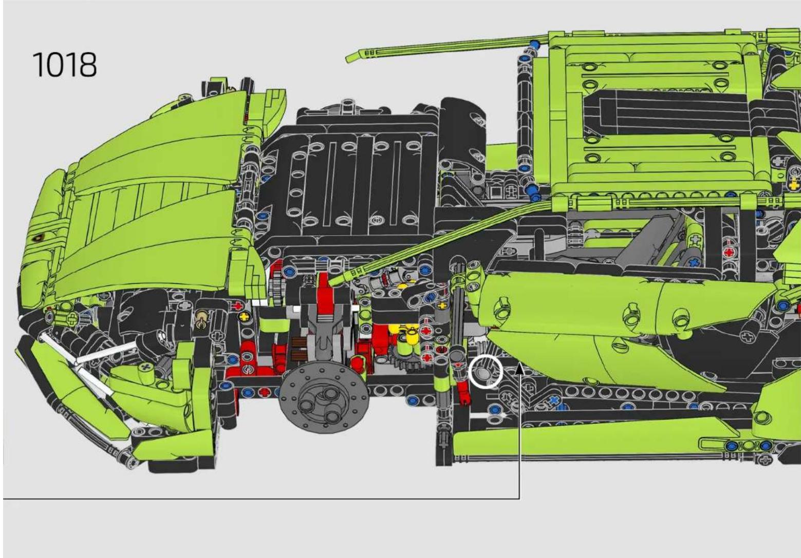 LEGO Technic 42115 - SCISSOR DOORS - 377