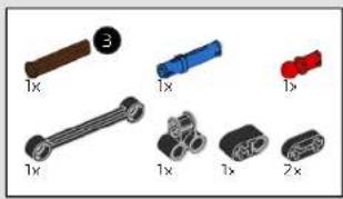 LEGO Technic 42115 - SCISSOR DOORS - 344