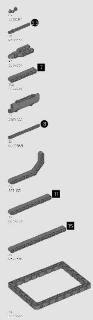 LEGO Technic 42115 - JANTES ET PNEUS - 46