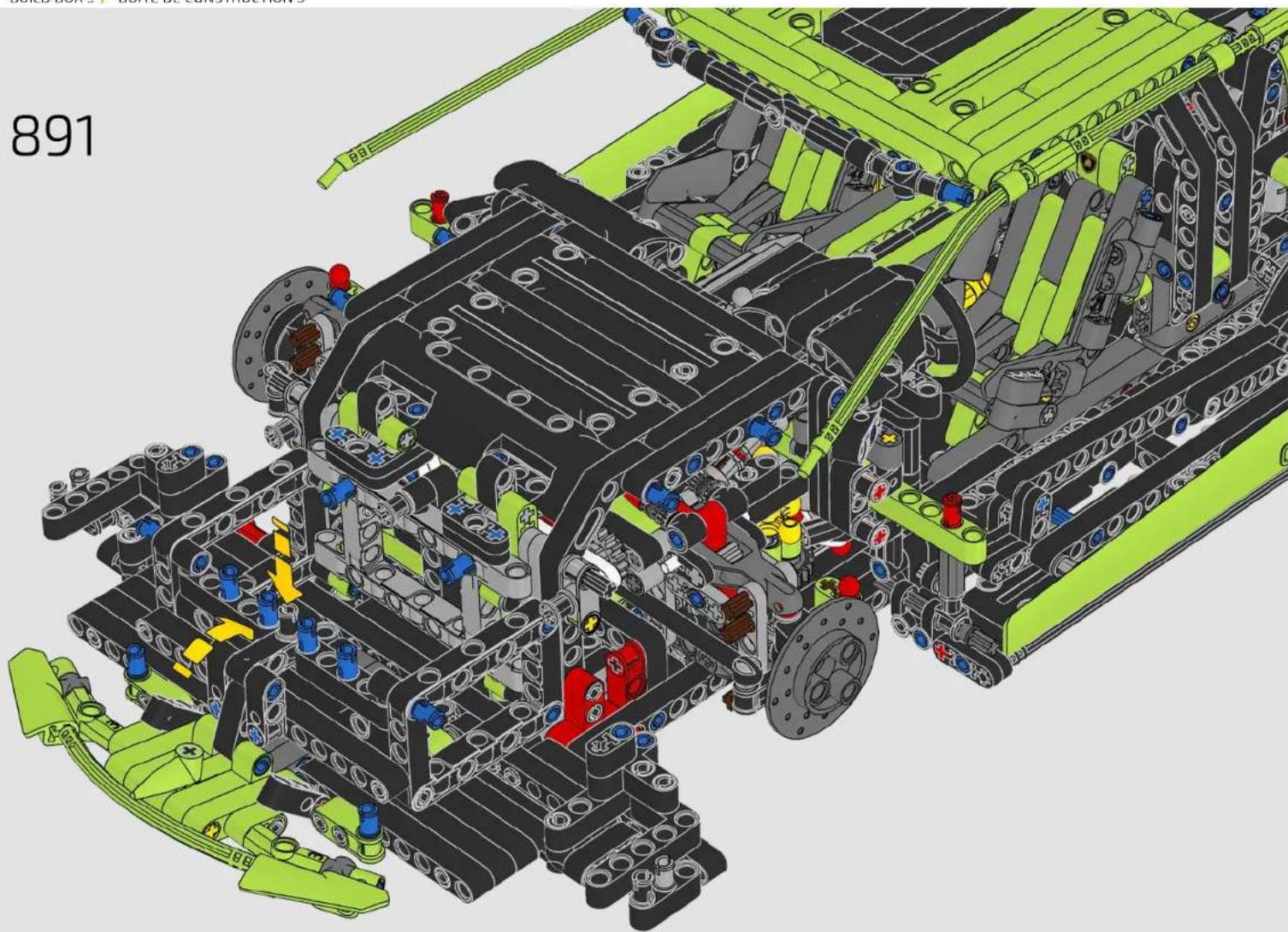 LEGO Technic 42115 - SCISSOR DOORS - 87