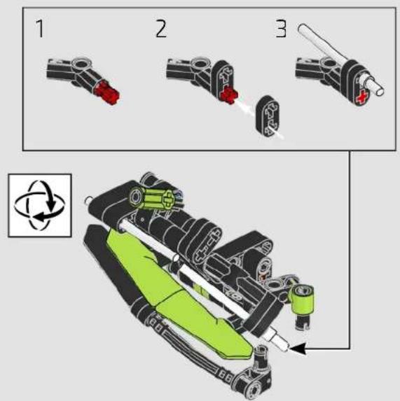 LEGO Technic 42115 - SCISSOR DOORS - 154