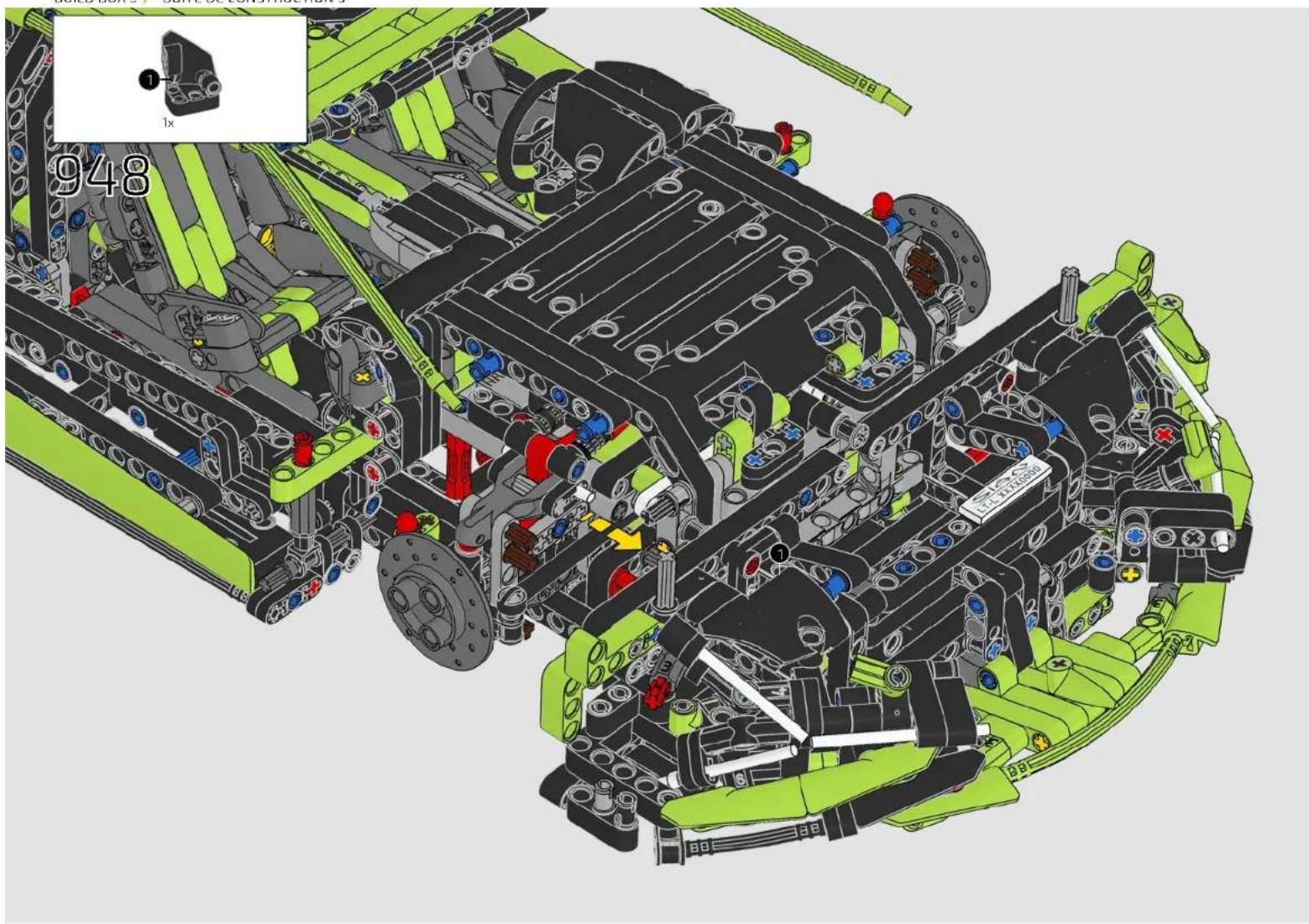 LEGO Technic 42115 - SCISSOR DOORS - 219