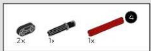 LEGO Technic 42115 - SCISSOR DOORS - 187