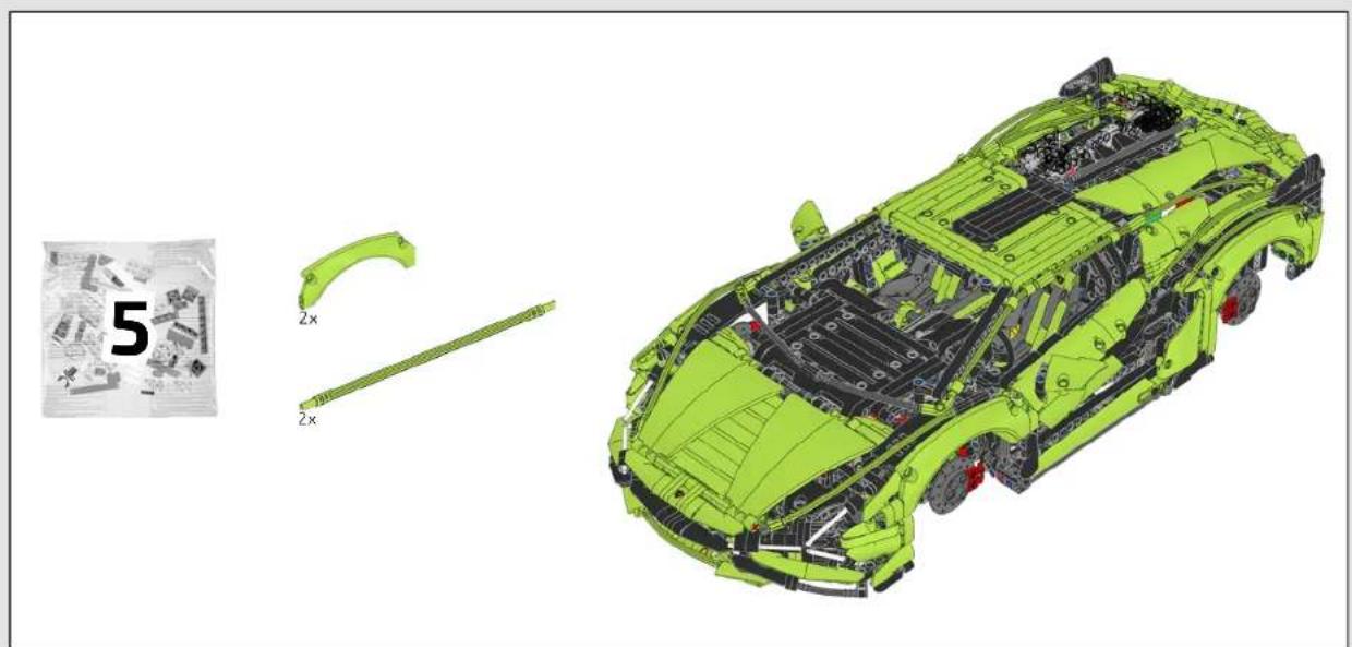 LEGO Technic 42115 - SCISSOR DOORS - 4