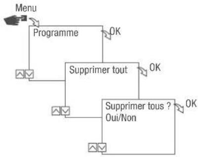 Grässlin FMD smart - SUPPRESSION DE TOUS LES PROGRAMMES - 1