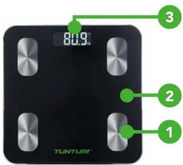 80,9°C TUNTURI® 3 2 1