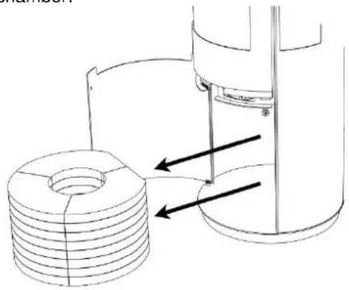 ADURO 9 Lux-serien - Aduro 9.7 Lux mounting of heat accumulating stones - 1