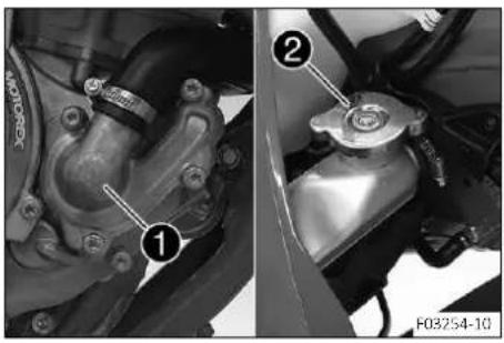 GAS GAS EC 250F (2023) - Système de refroidissement - 1