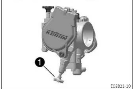 GAS GAS EC 250F (2023) - Bouton de démarrage à froid - 2