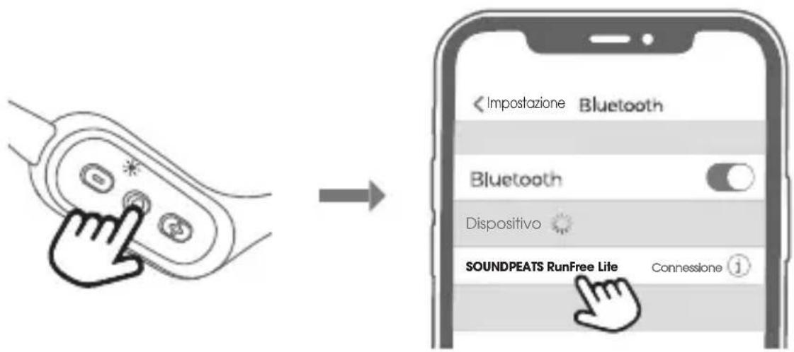 SoundPEATS RunFree Lite - Accoppiamento - 1