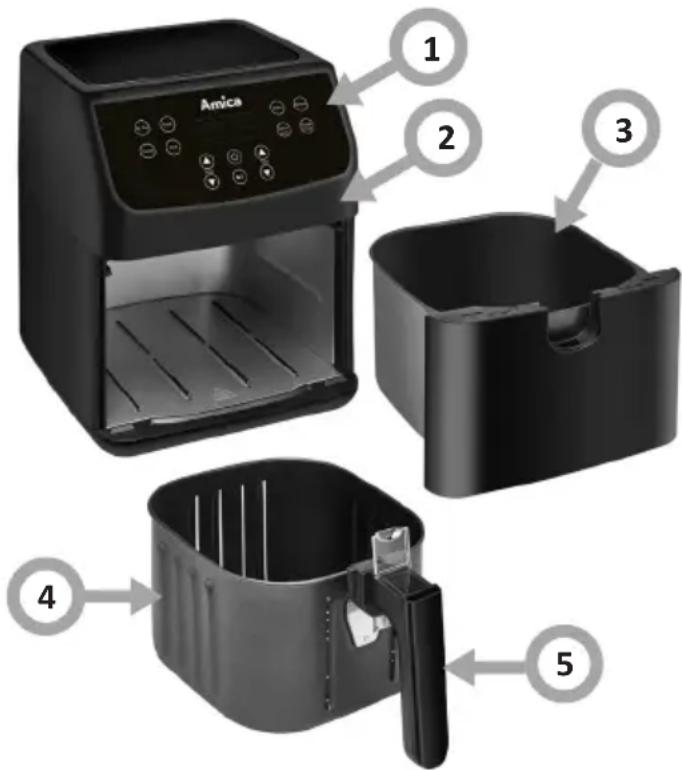 AMICA AFM 4011 - OCHAUENHRIKOHCTPYKLIIPNCTPOHO - 1