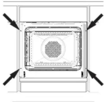 AMICA EBX 944 670 S - Montage van de oven - 1